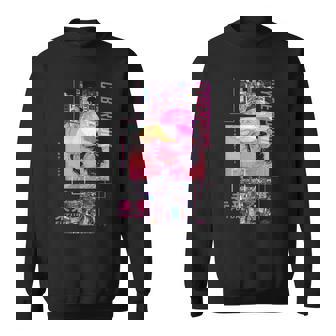 レトロなサイバーパンクヴェイパーウェーブ の 美学を取り入れた日本のサイバーパンクアニメ スウェットシャツ - Kawaiitshirt