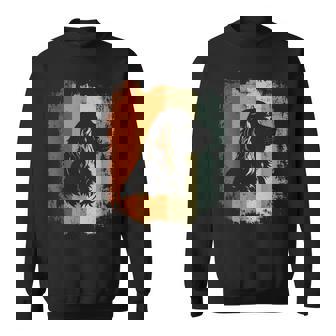 レトロなデザインのアメリカンコッカースパニエルドッグ スウェットシャツ - Kawaiitshirt