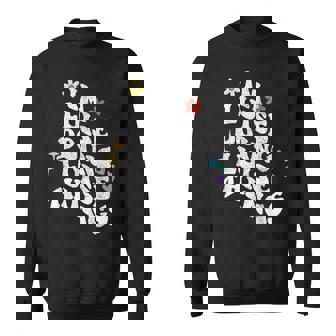 レトログルーヴィーなイム・ルイーズ Doing Luise Things 面白い母の日 スウェットシャツ - Kawaiitshirt