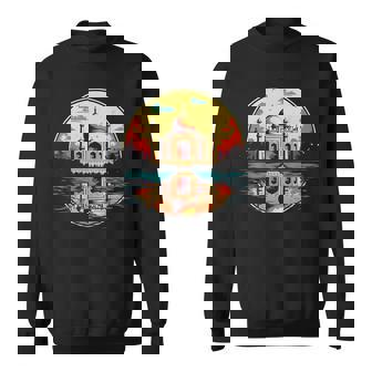 レトロスタイルのタージマハル。 スウェットシャツ - Kawaiitshirt