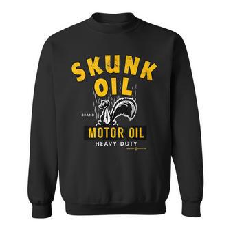 レトロヴィンテージ スカンクオイル モーターオイル スウェットシャツ - Kawaiitshirt