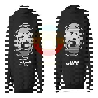 レトロヴィンテージ-日本食&カワイイアニメおにぎり スウェットシャツ - Kawaiitshirt