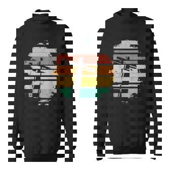 レトロ・ヴィンテージ・クロスデザイン・ジーザス スウェットシャツ - Kawaiitshirt