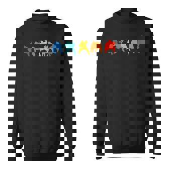 レトロ相撲ファイターズ スウェットシャツ - Kawaiitshirt