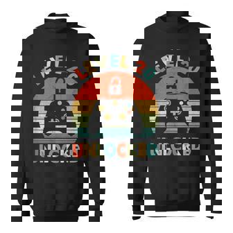 レベル 20 アンロック レトロ ヴィンテージ 面白い 20歳の誕生日 ゲーマー スウェットシャツ - Kawaiitshirt