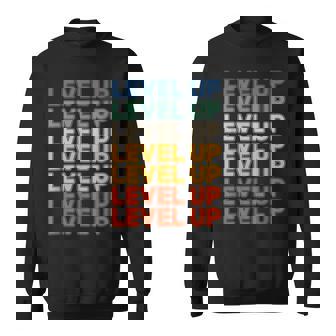 レベルアップ ビデオゲーム ゲーム レトロ ゲーマー スウェットシャツ - Kawaiitshirt