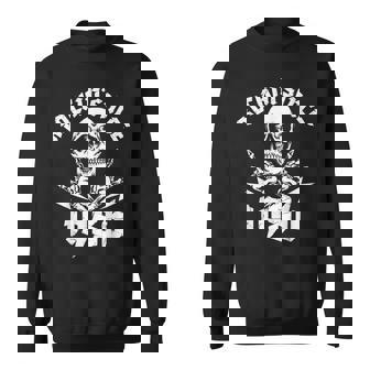 ロッキン・シンス1986年 36歳スカル・ロック・ハンズ スウェットシャツ - Kawaiitshirt