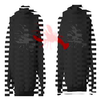 ロブスターレッドシルエット スウェットシャツ - Kawaiitshirt