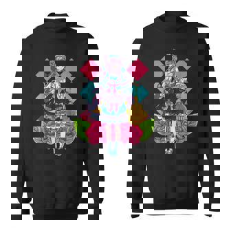 ロリータファッションをテーマにした鳥かごアニメデザイン スウェットシャツ - Kawaiitshirt