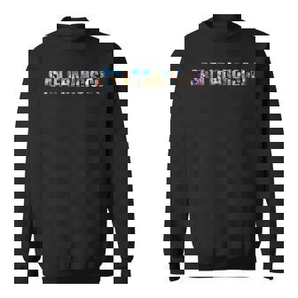 ワールドトラベラー ランドマーク アメリカ カリフォルニア サンフランシスコ スウェットシャツ - Kawaiitshirt