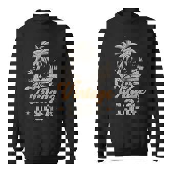 ヴィンテージ 1964 誕生日 61歳 ヤシの木 スウェットシャツ - Kawaiitshirt