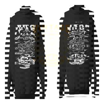 ヴィンテージ 1964年 1964年生まれ 60歳の誕生日 オートバイバイカー スウェットシャツ - Kawaiitshirt