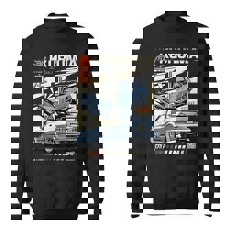 ヴィンテージ Kuruma 日本jdm 東京 日本 ドリフト レースカー スウェットシャツ - Kawaiitshirt