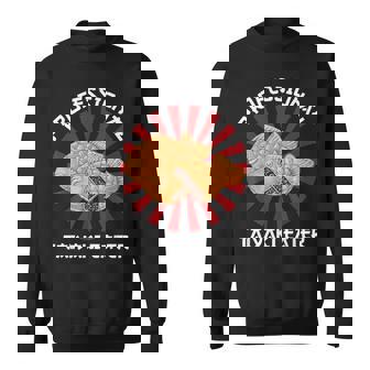 ヴィンテージ たい焼き プロ仕様 たい焼き喰い 和風 スウェットシャツ - Kawaiitshirt