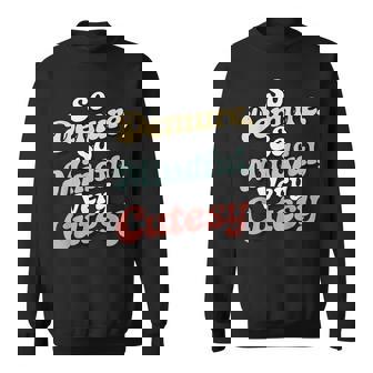 ヴィンテージ とても控えめで、とてもマインドフルで、とてもキュートでレトロな控えめなピンク。 スウェットシャツ - Kawaiitshirt