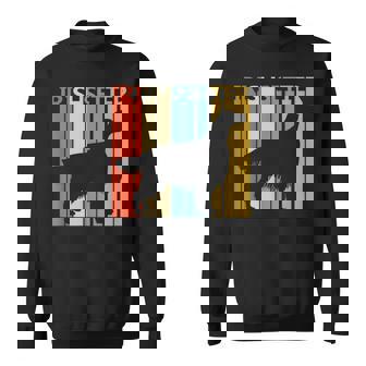 ヴィンテージ アイリッシュセッター 犬の飼い主と恋人 スウェットシャツ - Kawaiitshirt