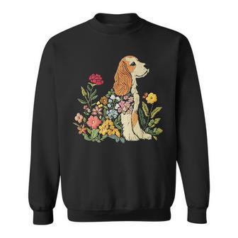 ヴィンテージ コッカー スパニエル ママ 犬 飼い主 母の日 スウェットシャツ - Kawaiitshirt
