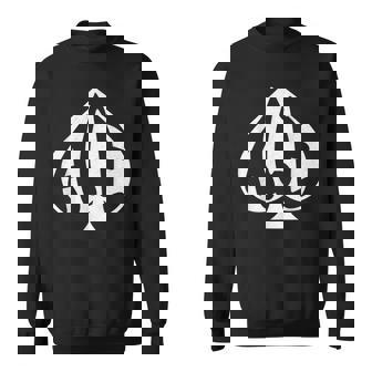 ヴィンテージ スペードのエース テキサスホールデム トランプ スウェットシャツ - Kawaiitshirt