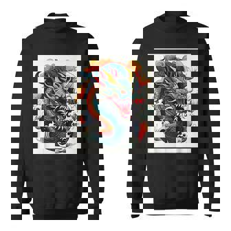 ヴィンテージ タトゥー アート ドラゴン スウェットシャツ - Kawaiitshirt