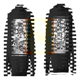 ヴィンテージ ドラゴン ファイティングタイガー スウェットシャツ - Kawaiitshirt