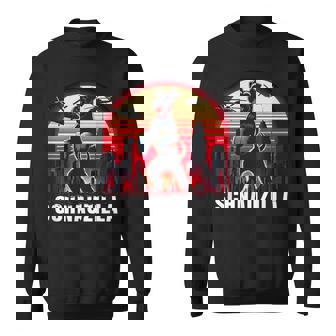 ヴィンテージ ミニ シュナウザー シュナウジラ アンティーク調 動物愛好家 スウェットシャツ - Kawaiitshirt