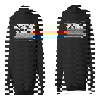 ヴィンテージ レトロ 70年代80年代スタイル バン・アルスティーンの故郷、テキサス州 スウェットシャツ - Kawaiitshirt