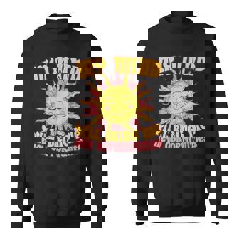 ヴィンテージ 太陽 天体 マニフェスト アトラクション 心の機会 スウェットシャツ - Kawaiitshirt