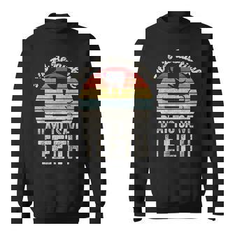 ヴィンテージ 歯医者 歯医者 美人の日 スウェットシャツ - Kawaiitshirt