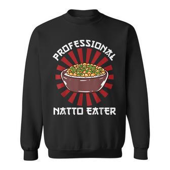 ヴィンテージ 納豆好き プロ仕様 納豆喰い 和風 スウェットシャツ - Kawaiitshirt