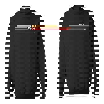 ヴィンテージ1980年代グラフィックスタイルウィルソンノースカロライナ州 スウェットシャツ - Kawaiitshirt