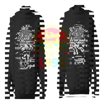 ヴィンテージ30歳の誕生日レジェンドは1995年7月に誕生しました。 スウェットシャツ - Kawaiitshirt