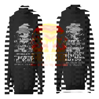 ヴィンテージウェッジバッジサーファーレトロサーファーバイブ スウェットシャツ - Kawaiitshirt