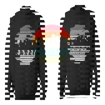 ヴィンテージカワサキスカイラインシルエット スウェットシャツ - Kawaiitshirt