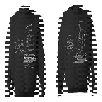 ヴィンテージゲーム図 Tvビデオゲームコンソール レトロチャート スウェットシャツ - Kawaiitshirt