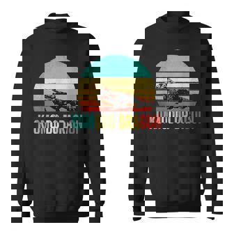 ヴィンテージコモドドラゴンシャツサンセット スウェットシャツ - Kawaiitshirt