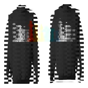 ヴィンテージチェスtシャツ レトロチェスデザイン チェスピース スウェットシャツ - Kawaiitshirt