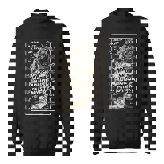 ヴィンテージハロウィンモンスタースラッシャーホラー映画ホラーショー スウェットシャツ - Kawaiitshirt