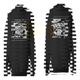 ヴィンテージホラー映画モンスター ハロウィン フランケンシュタインモンスター スウェットシャツ - Kawaiitshirt