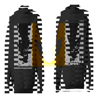 ヴィンテージポスター 黒猫レトロtシャツ スウェットシャツ - Kawaiitshirt