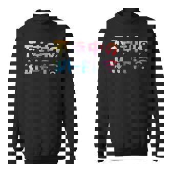 不幸中のwi-Fi ネタ ことわざ 言い間違いことわざ ジョーク ギャグ ダジャレ ツッコミ もじり 慣用句 おもしろ スウェットシャツ - Kawaiitshirt