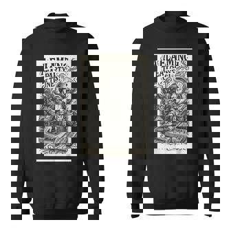 不思議の国のアリス いかれ帽子屋 マッドハッター A Flaming Tea-Party Of Tunes スウェットシャツ - Kawaiitshirt