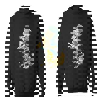 不思議の国のアリス マッドハッター ビンテージイラスト スウェットシャツ - Kawaiitshirt