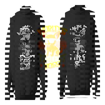 世界で最も小さなボス面白いチワワ スウェットシャツ - Kawaiitshirt