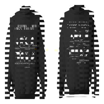 世界のペンギン8選おかしな南極ペンギン スウェットシャツ - Kawaiitshirt