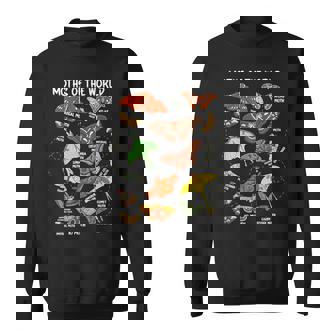 世界の蛾 昆虫昆虫 スウェットシャツ - Kawaiitshirt