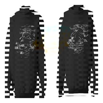 丸鋸ツール レトロ ヴィンテージ 職人 大工 スウェットシャツ - Kawaiitshirt