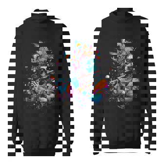 主シュリ クリシュナ ヒンドゥー教の神 主シュリ クリシュナ 恋人 信者 スウェットシャツ - Kawaiitshirt