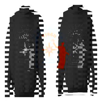 乙女座 星座 9月 8月 誕生日 グラフィックアート 乙女座サイン スウェットシャツ - Kawaiitshirt