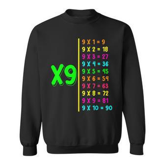 九九 小学校 算数 日 キッズ 男の子 スウェットシャツ - Kawaiitshirt