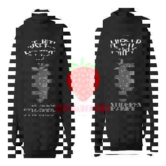 人生はイチゴとベターです スウェットシャツ - Kawaiitshirt